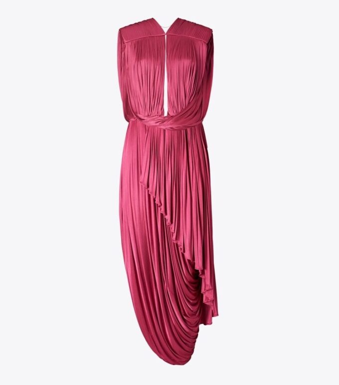 Jersey Draped Dress