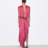 Jersey Draped Dress