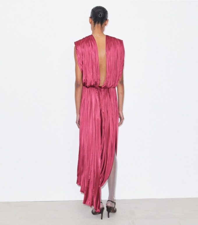 Jersey Draped Dress