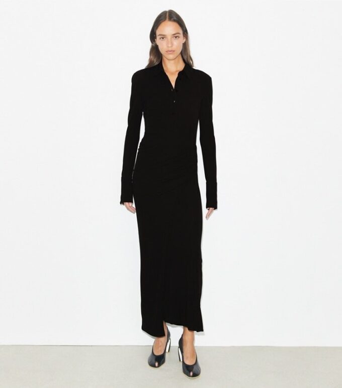Jersey Shirtdress