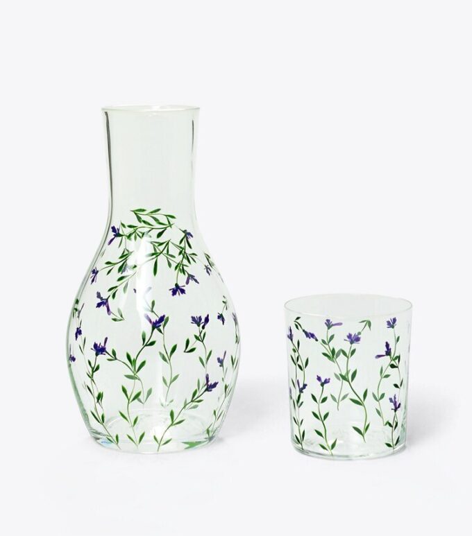 Jolie Fleur Carafe And Cup Set Jolie Fleur Carafe And Cup Set