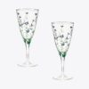 Jolie Fleur Champagne Glass, Set Of 2 Jolie Fleur Champagne Glass, Set Of 2