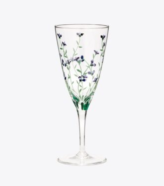 Jolie Fleur Champagne Glass, Set Of 2