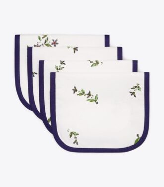 Jolie Fleur Cocktail Napkin, Set Of 4