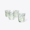 Jolie Fleur Double Old Fashioned Glass, Set Of 4 Jolie Fleur Double Old Fashioned Glass, Set Of 4