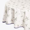Jolie Fleur Round Tablecloth, 108″ Jolie Fleur Round Tablecloth, 108″
