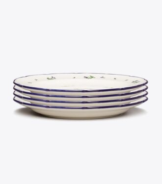 Jolie Fleur Salad Plate, Set Of 4