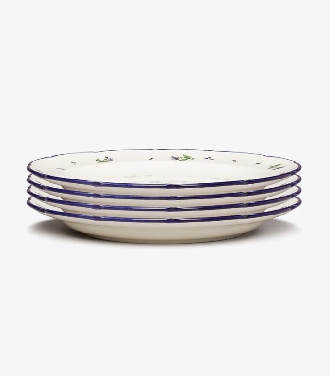 Jolie Fleur Salad Plate, Set Of 4 Jolie Fleur Salad Plate, Set Of 4