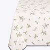Jolie Fleur Square Tablecloth, 70″ Jolie Fleur Square Tablecloth, 70″