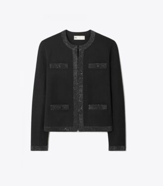 Kendra Embellished Wool Cardigan Kendra Embellished Wool Cardigan