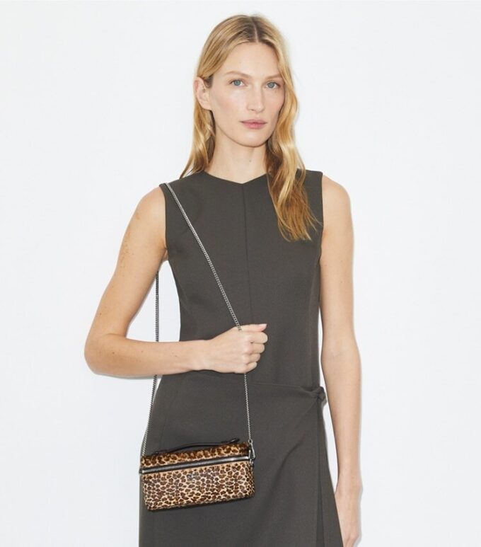 Kira Calf Hair Vanity Case
