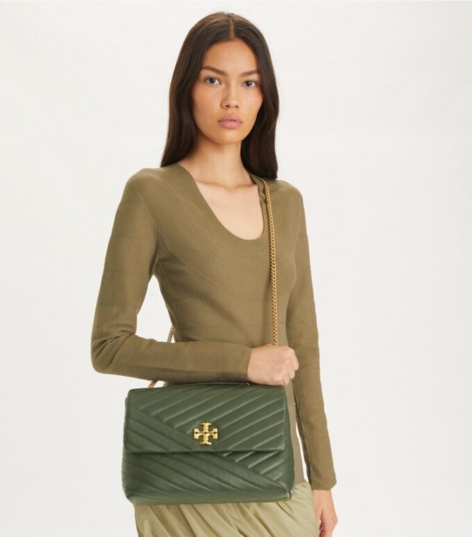 Kira Chevron Shoulder Bag