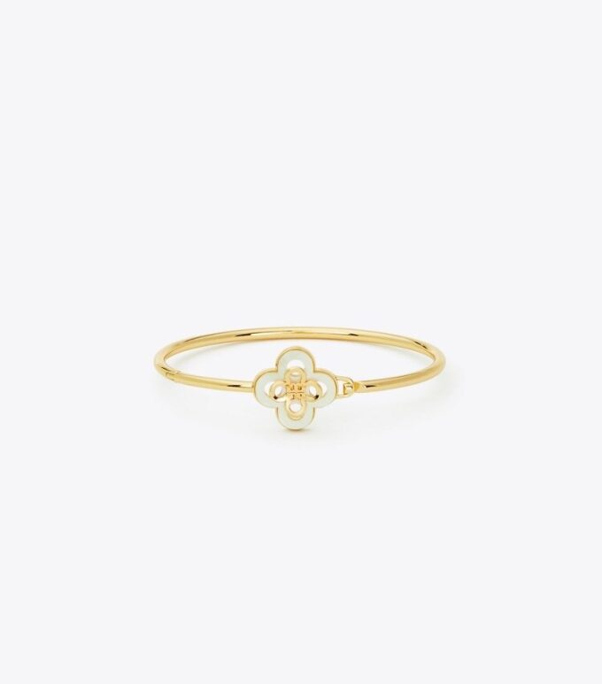 Kira Clover Hinge Bracelet