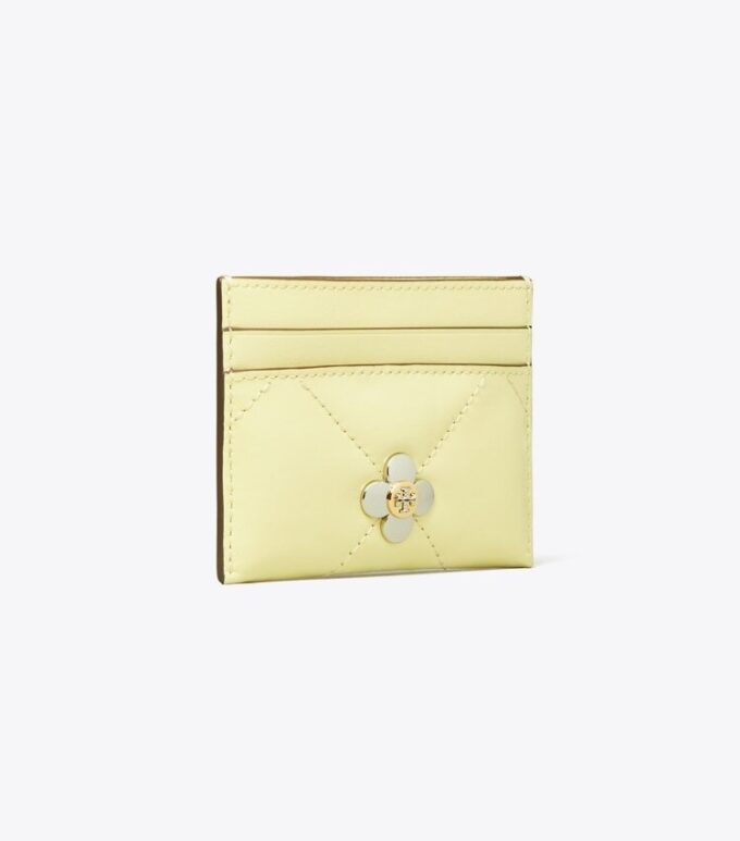 Kira Diamond Quilt Clover Card Case Kira Diamond Quilt Clover Card Case