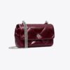 Kira Diamond Quilt Distressed Mini Flap Bag