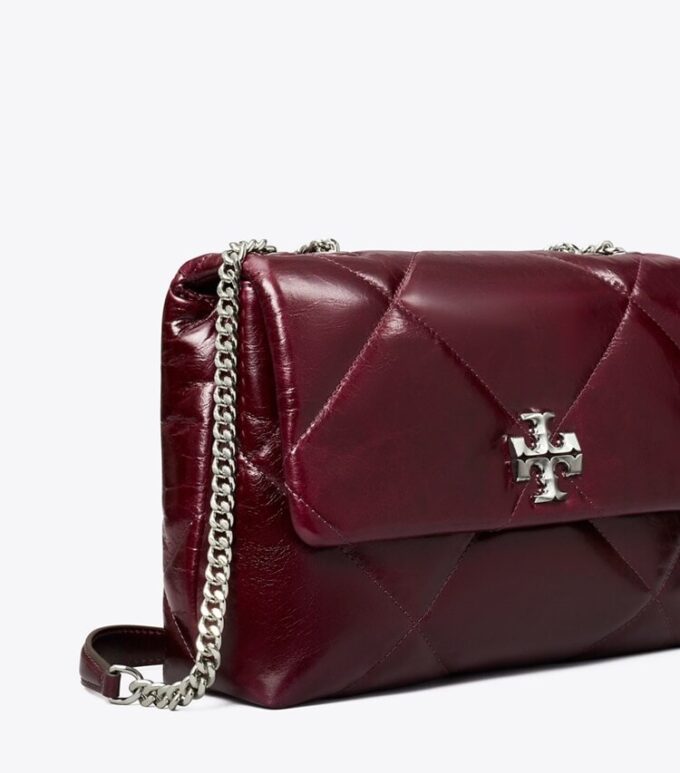 Kira Diamond Quilt Distressed Shoulder Bag