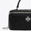 Kira Embellished Satin Vanity Case Kira Embellished Satin Vanity Case