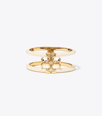 Kira Enamel Wide Bangle