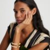 Kira Enamel Wide Bangle Kira Enamel Wide Bangle