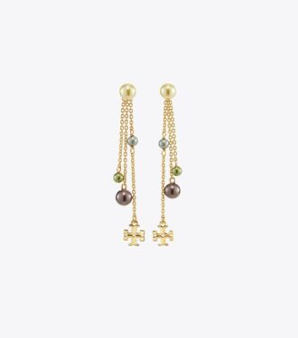 Kira Pearl Linear Earring