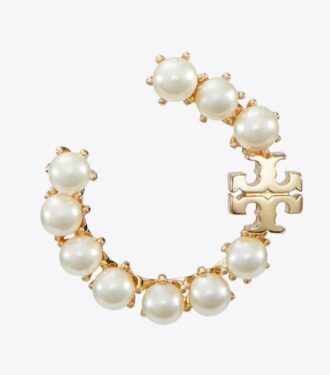 Kira Pearl Loop Earring