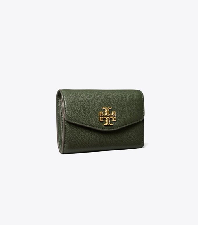 Kira Pebbled Medium Flap Wallet Kira Pebbled Medium Flap Wallet
