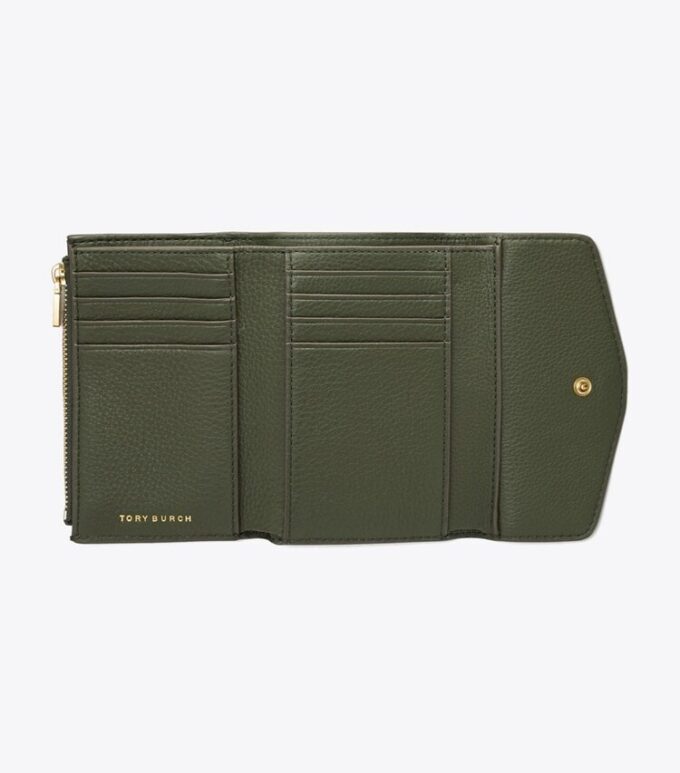 Kira Pebbled Medium Flap Wallet Kira Pebbled Medium Flap Wallet