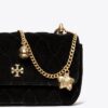 Kira Velvet Mini Flap Bag