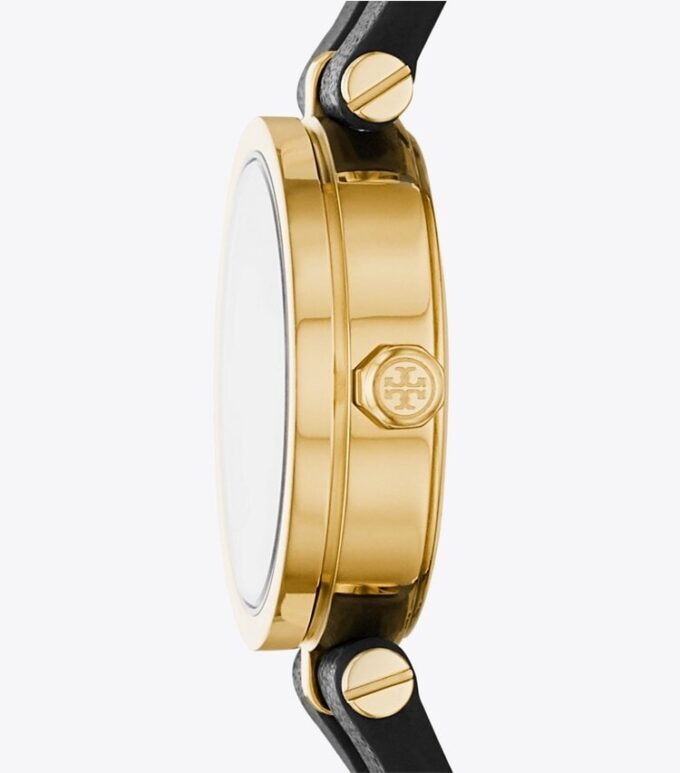 Kira Watch, Black/Gold-Tone, 22 X 28 Mm