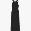 Knotted Crepe Dress