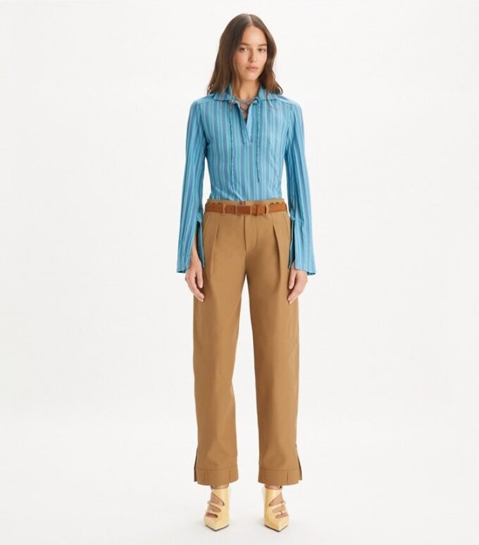Lace-Up Jersey Tunic Lace-Up Jersey Tunic