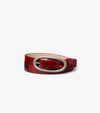 Large Pierced Buckle Belt