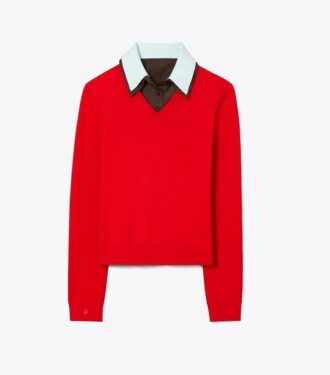 Layered Merino Wool Sweater