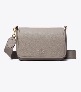 Leather Flap Crossbody