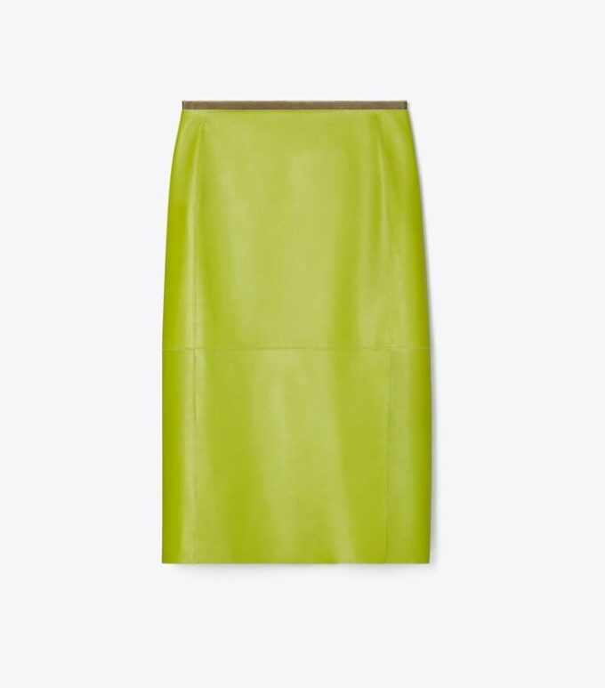 Leather Pencil Skirt