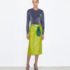 Leather Pencil Skirt