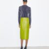 Leather Pencil Skirt