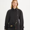 Lee Radziwill Croc-Embossed Shoulder Bag Lee Radziwill Croc-Embossed Shoulder Bag