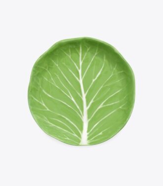 Lettuce Ware Canapé Plate, Set Of 4