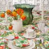 Lettuce Ware Canapé Plate, Set Of 4 Lettuce Ware Canapé Plate, Set Of 4