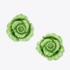 Lettuce Ware Candle Holder, Set Of 2