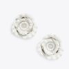Lettuce Ware Candle Holder, Set Of 2