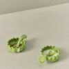 Lettuce Ware Salt Cellar, Set Of 2 Lettuce Ware Salt Cellar, Set Of 2