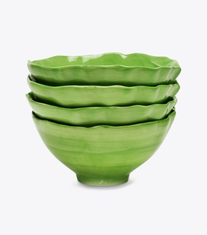 Lettuce Ware Soup Bowl, Set Of 4 Lettuce Ware Soup Bowl, Set Of 4