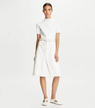 Denim Deconstructed Skirt