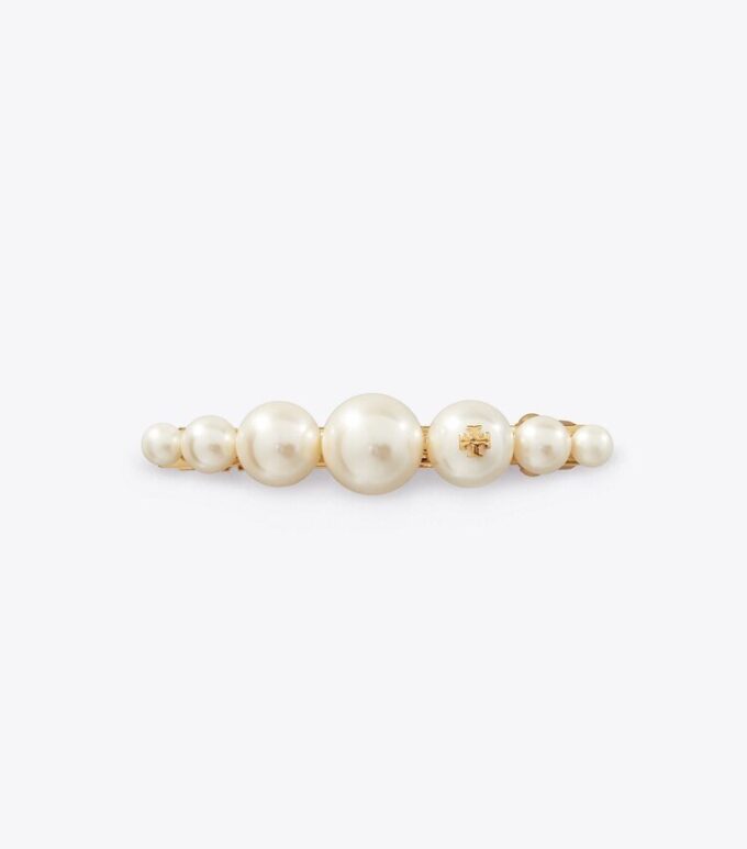 Logo Pearl Hair Clip Logo Pearl Hair Clip