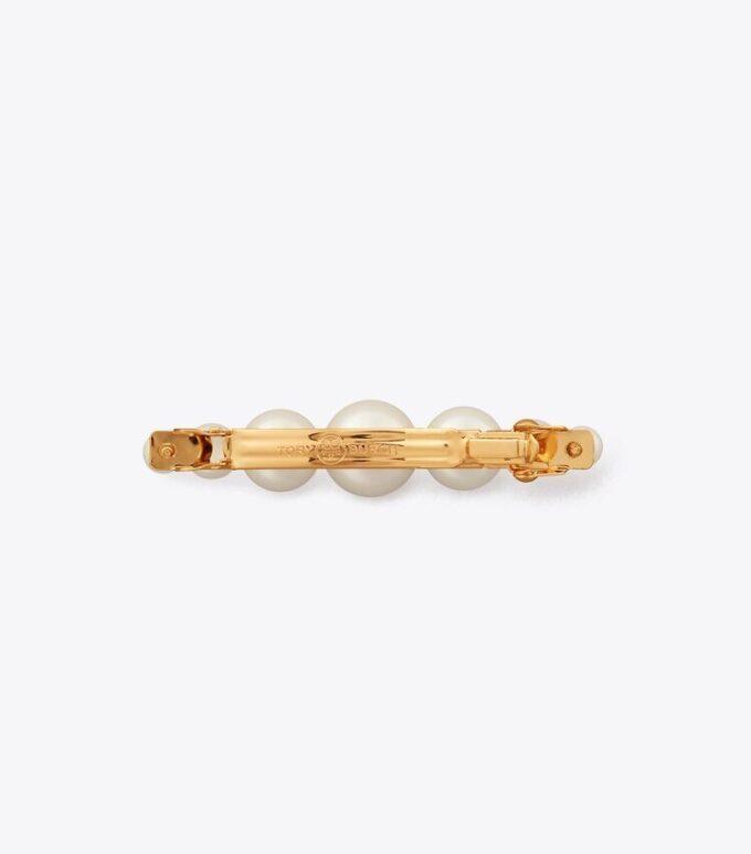 Logo Pearl Hair Clip Logo Pearl Hair Clip
