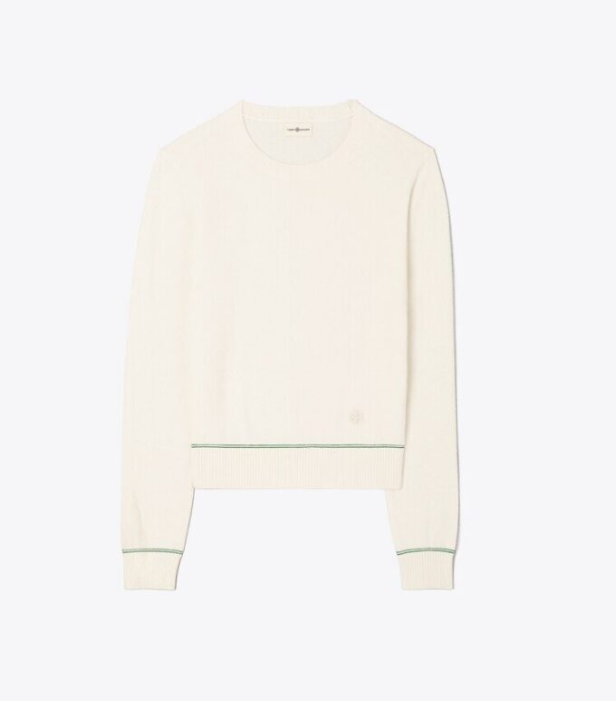 Luxe Cashmere Tipped Sweater
