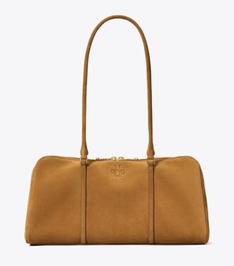 Marshmallow Suede Satchel