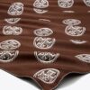 Medallion Logo Silk Square Scarf